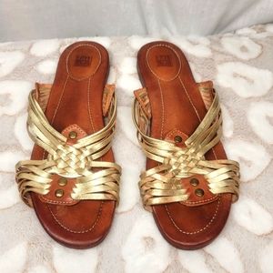 Frye leather sandals 10